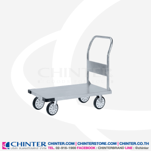 WS-0001 รถเข็นพื้นสแตนเลส 350 Kg