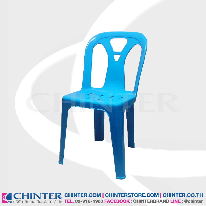 U-0035 เก้าอี้พลาสติก ขนาด 445x440x805 mm