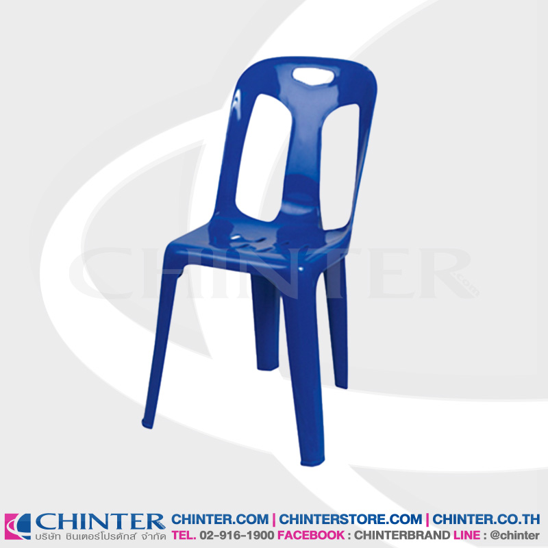 U-0041 เก้าอี้พลาสติก ขนาด 480x510x810 mm