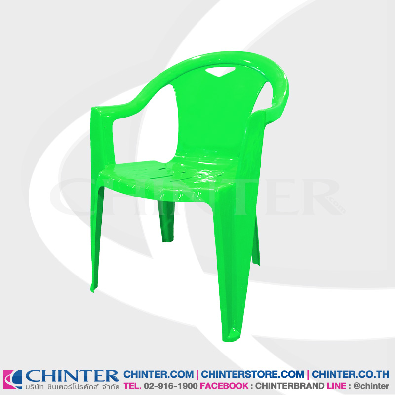 U-0060 เก้าอี้พลาสติก ขนาด 570x590x815 mm